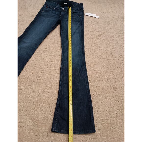 NWT Hudson Jeans Women Size 27 Dark Wash Signature Bootcut 8 3/4inch Front Rise - Picture 7 of 10
